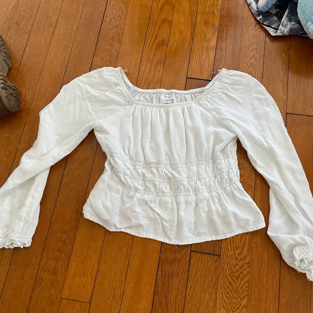 Elegant White Women's Top